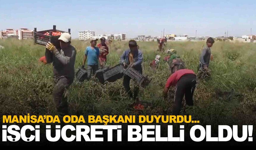 Manisa’da beklenen ücret açıklandı... 1300 TL!