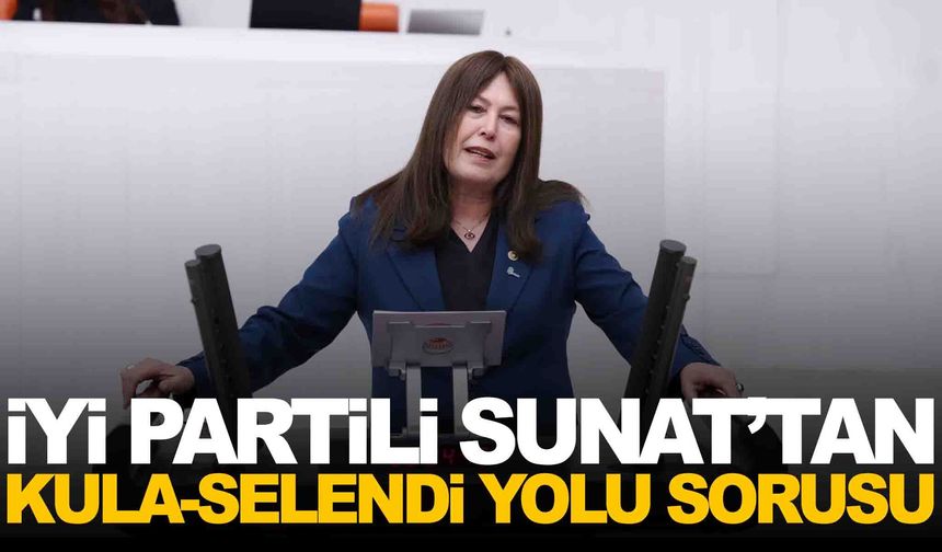 İYİ Partili Sunat’tan Selendi–Kula yolu için soru önergesi