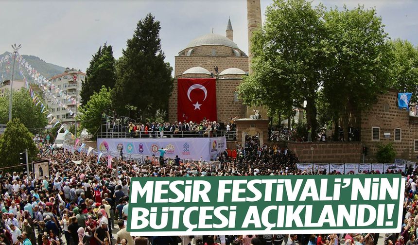 Mesir Festivali’nin bütçesi açıklandı!