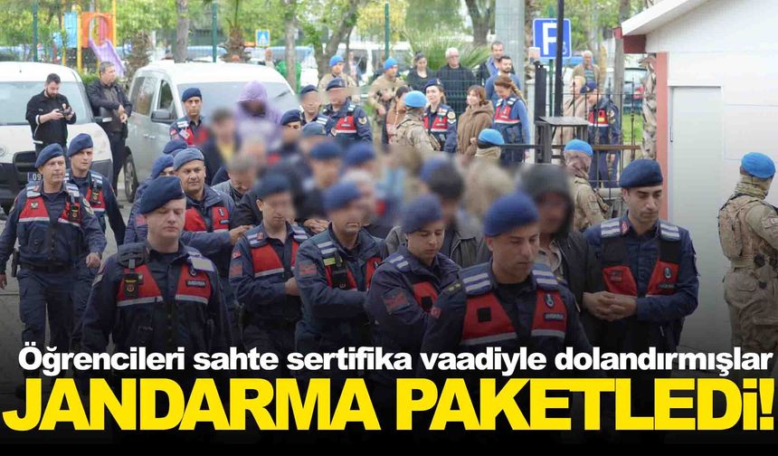Manisa dahil 10 ildeki operasyonda 6 tutuklama!