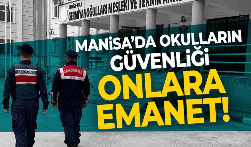Manisa Jandarması okullarda!