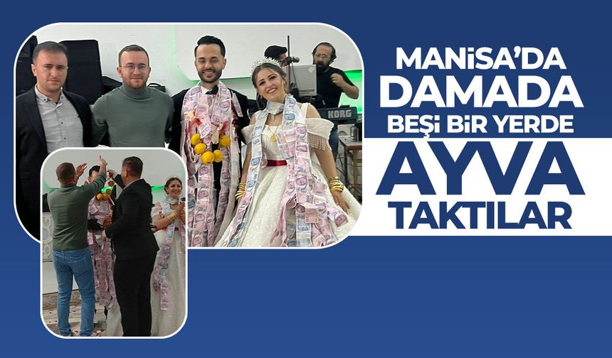 Manisa'da damada ayva taktılar