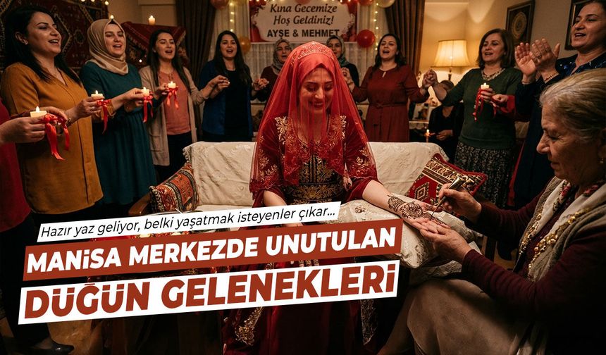 Manisa'da unutulan düğün gelenekleri