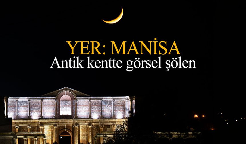 Manisa'nın antik kentinde dikkat çeken görüntü