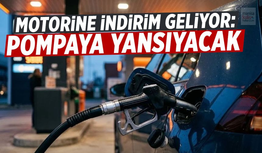 Motorine indirim geliyor! Pompaya yansıması bekleniyor!