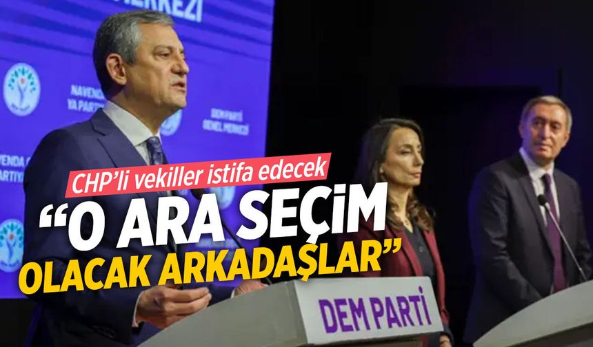 Özgür Özel kararını verdi! Ara seçimi zorlayacaklar...