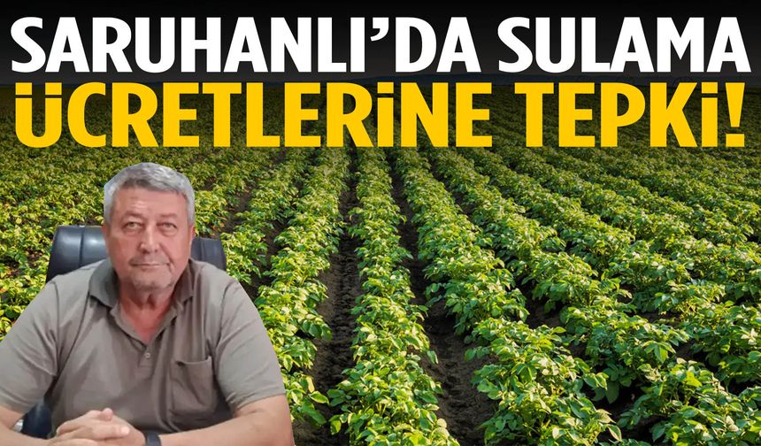 Saruhanlı’da çiftçi zor durumda!