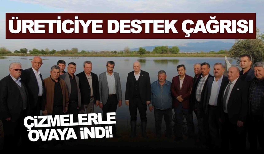 TZOB Genel Başkanı Manisa’dan seslendi… Üreticiye acil destek olun!