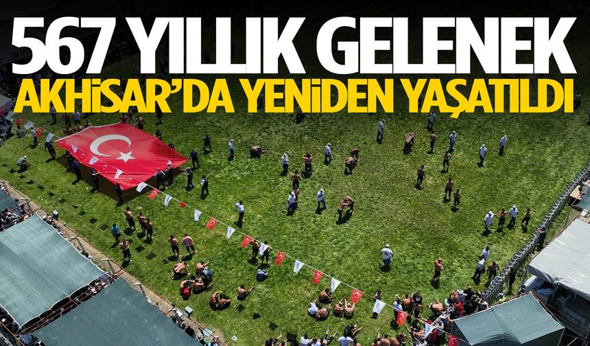 70 başpehlivan Akhisar’da er meydanına çıktı