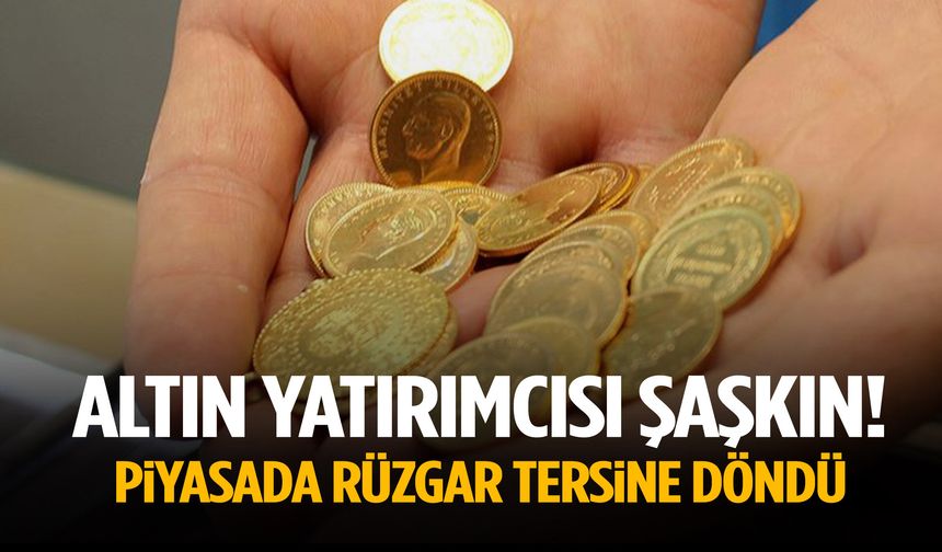 Altın yatırımcısı üzen tablo! Düşüşe geçti…