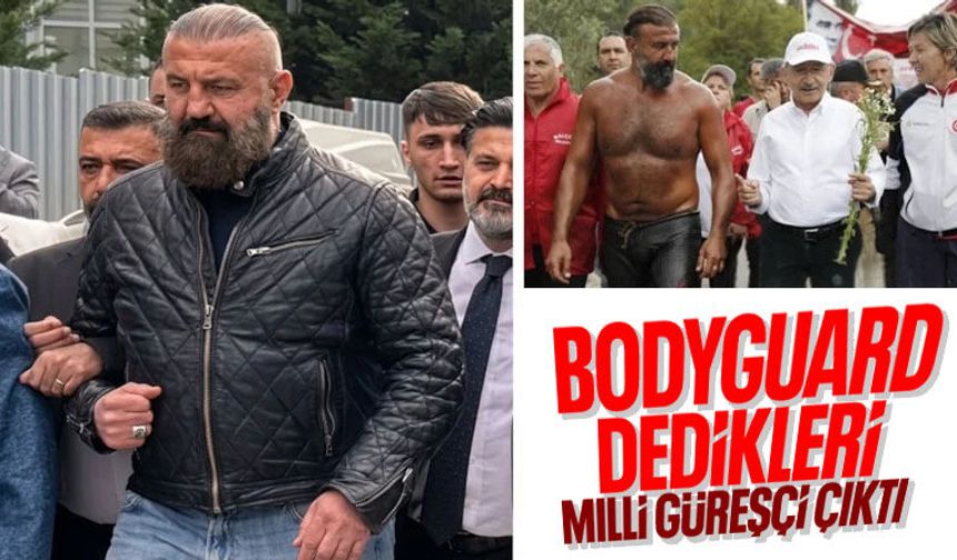 Bodyguard dediler milli güreşçi çıktı