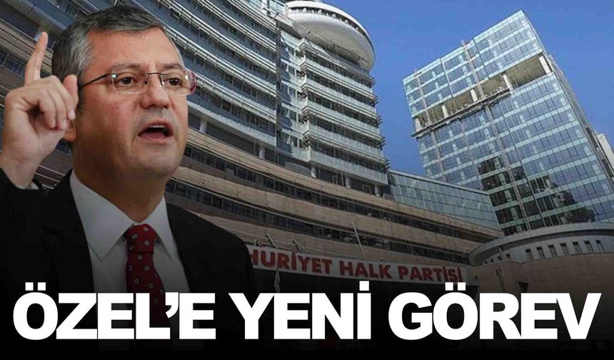 CHP Genel Merkezi’nde seçim... Özgür Özel’in yeni görevi belli oldu!