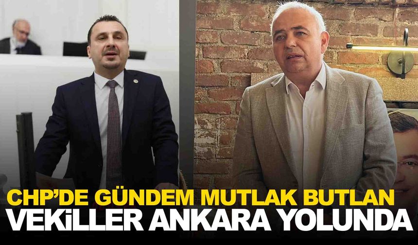 CHP’nin Manisa milletvekilleri Ankara’ya gidiyor!