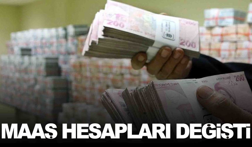 Temmuz maaş hesapları değişti: Memur ve emekliler için yeni zam tablosu ortaya çıktı