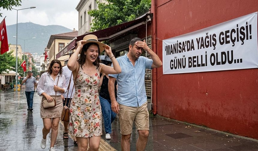Manisa’da yağış geçişi! Günü belli oldu...