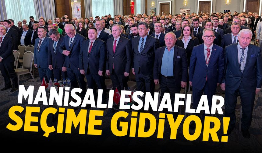 Manisalı esnaflar seçime gidiyor! MESOB'da başkanlık yarışı başladı