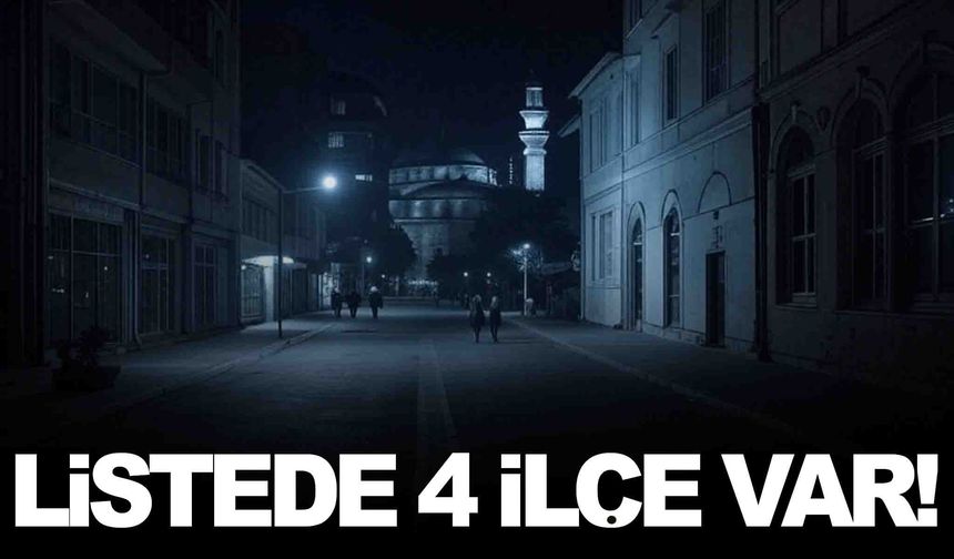 Manisa’nın 4 ilçesine uyarı geldi... 7 saat sürecek bölgeler var!