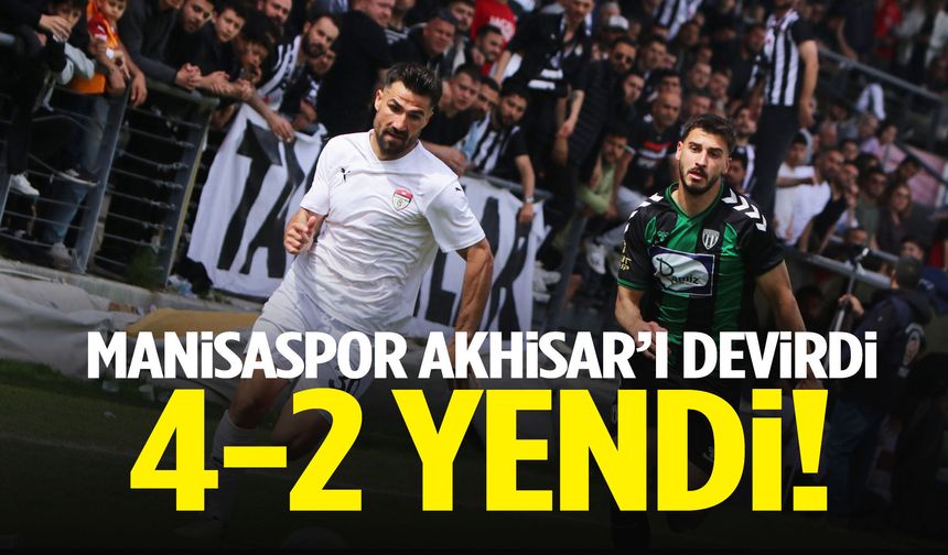 Manisaspor Akhisar’ı devirdi!