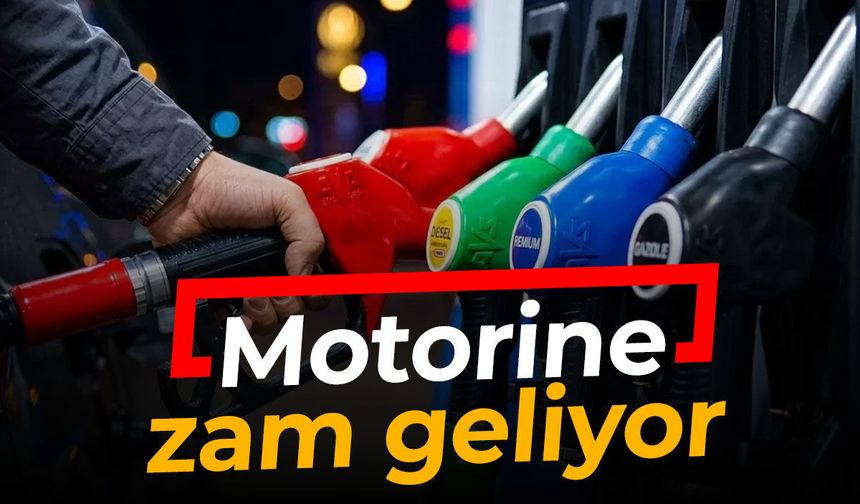Motorine zam geliyor! Yarın geçerli olacak