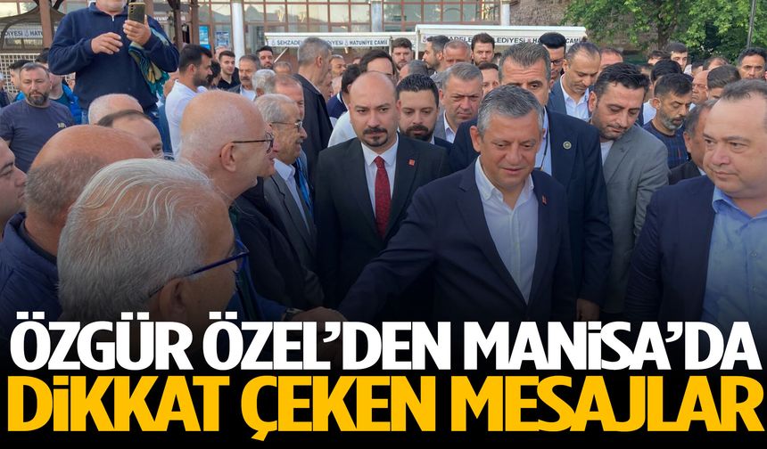 Özgür Özel: Kimse partisinden umudunu kesmesin