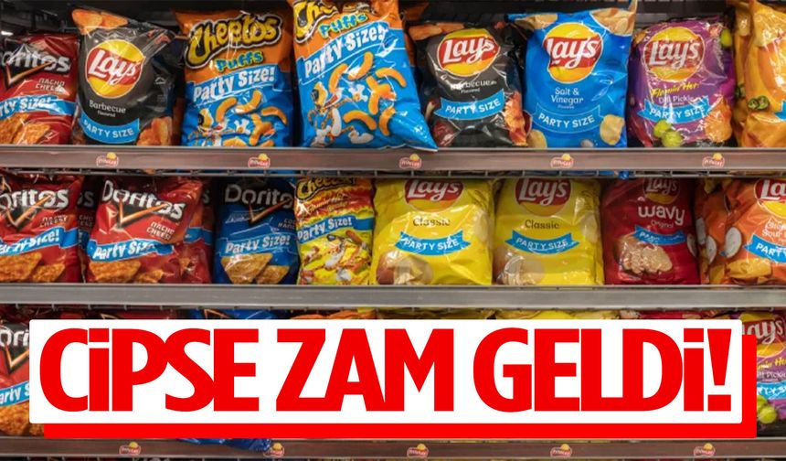 Cips raflarında yeni etiketler!