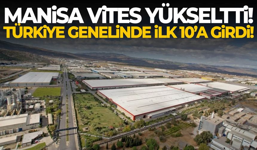 Manisa gücünü gösterdi! İlk 10’a girdi!