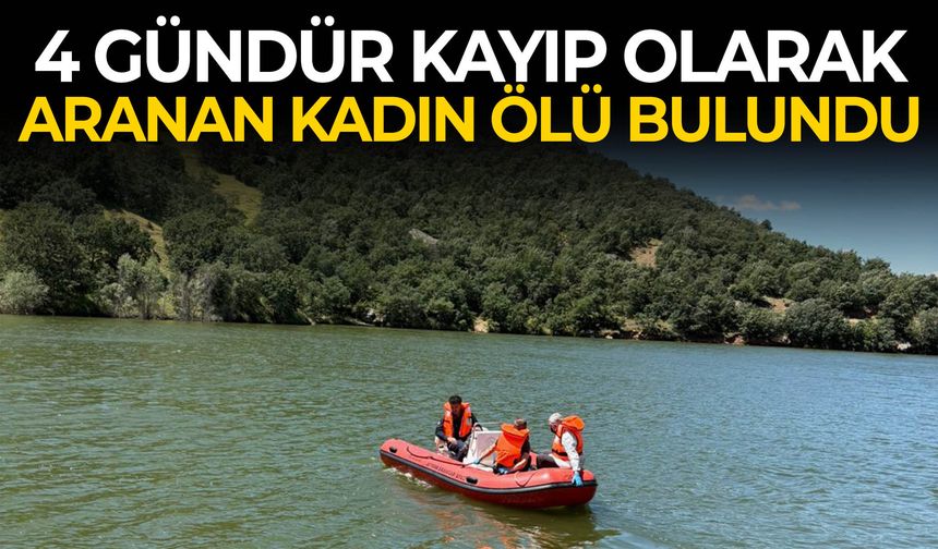 4 gündür kayıp olarak aranan kadın ölü bulundu