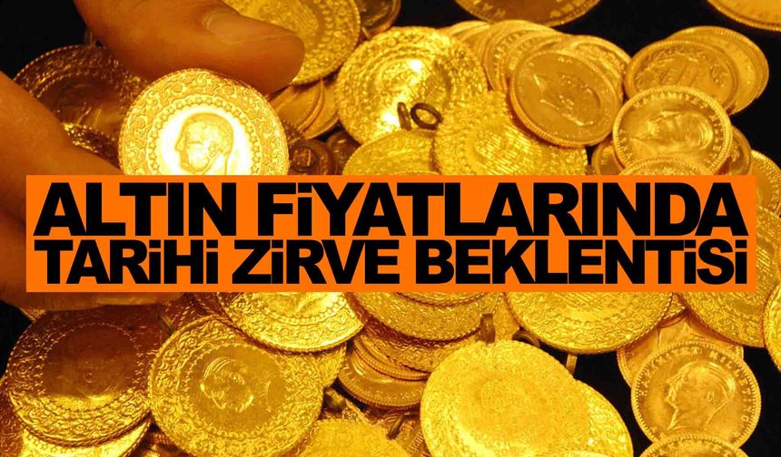 Altın fiyatlarında tarihi zirve beklentisi... Dev bankadan 2026 yıl sonu tahmini geldi
