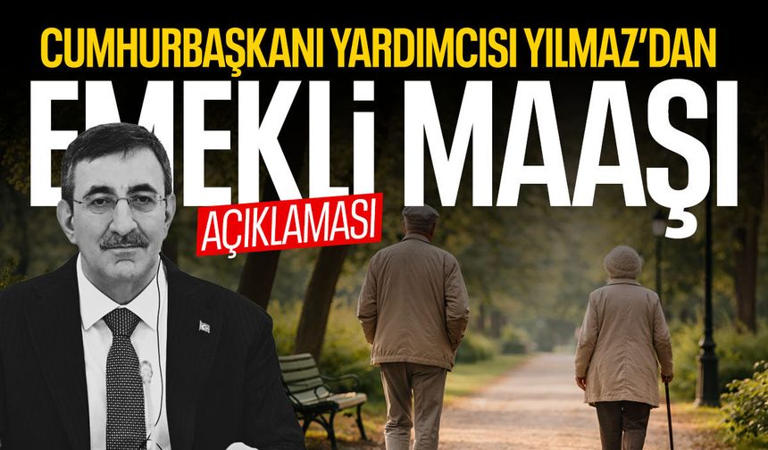 Cumhurbaşkanı Yılmaz'dan 'emekli' açıklaması
