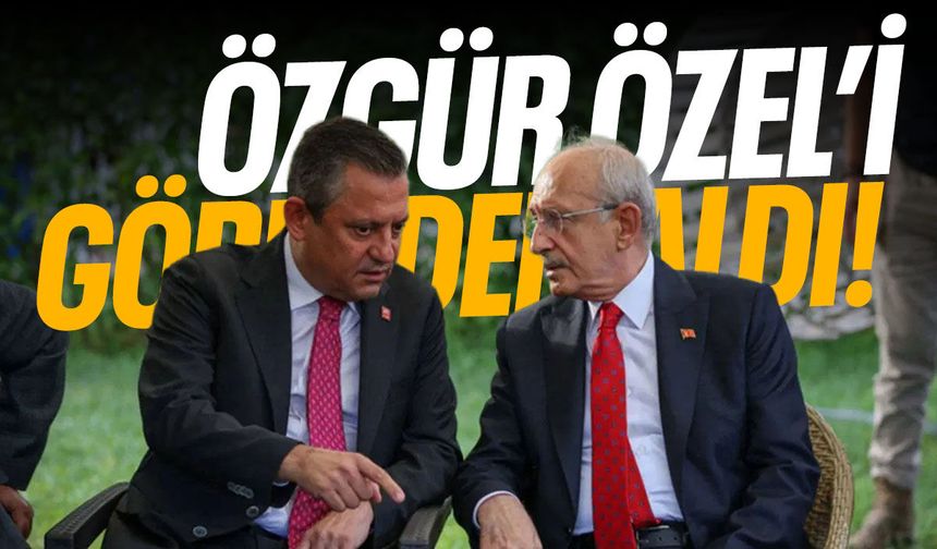 Kemal Kılıçdaroğlu, Özgür Özel'i görevden aldı