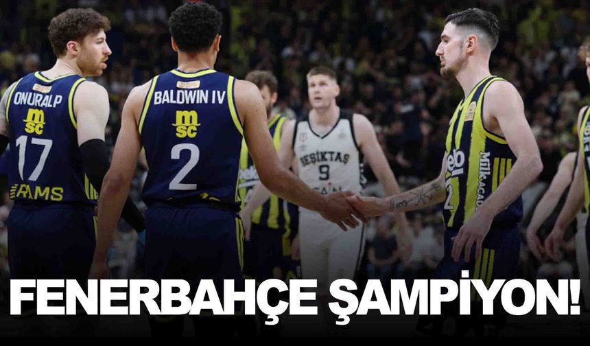 Fenerbahçe Beko’dan büyük zafer! Sarı-lacivertliler 13. kez şampiyon oldu