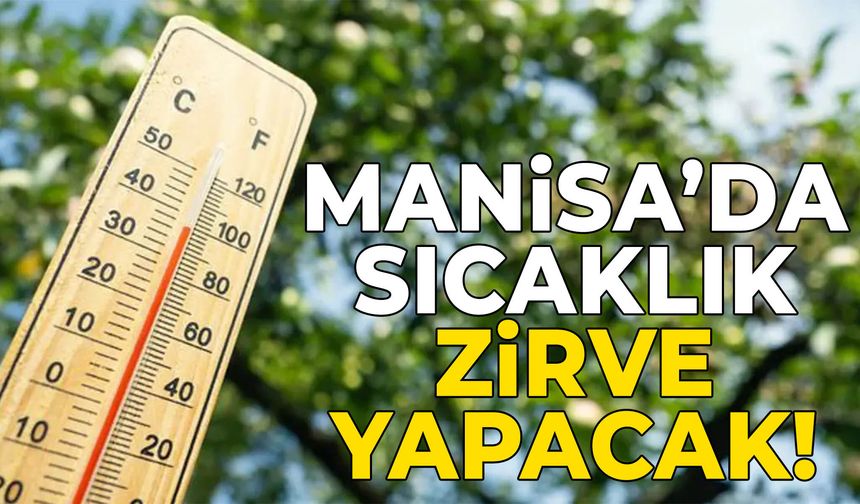 Manisa’da hava değişken olacak!