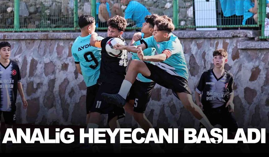 Manisa’da ANALİG Futbol heyecanı başladı