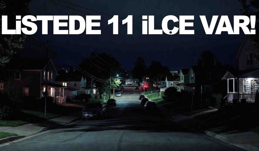 Manisa’nın 11 ilçesine uyarı var... Gece yarısı başlayacak!