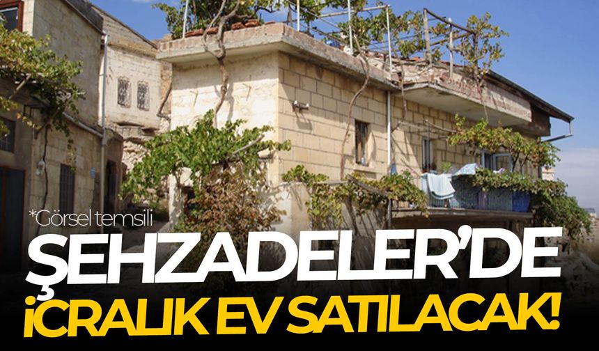 Yatırımcıların dikkatine! Şehzadeler'de icralık ev satılacak!