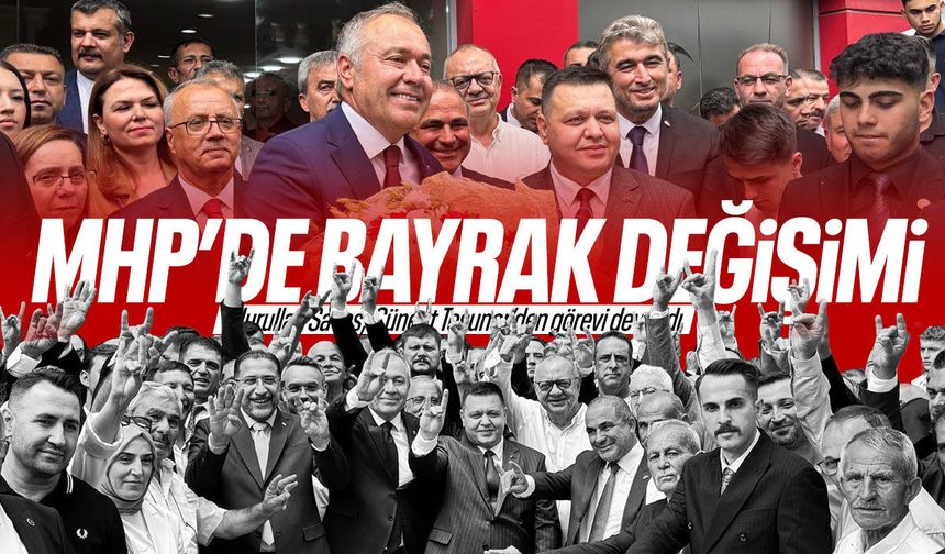 MHP Manisa’da bayrak değişimi