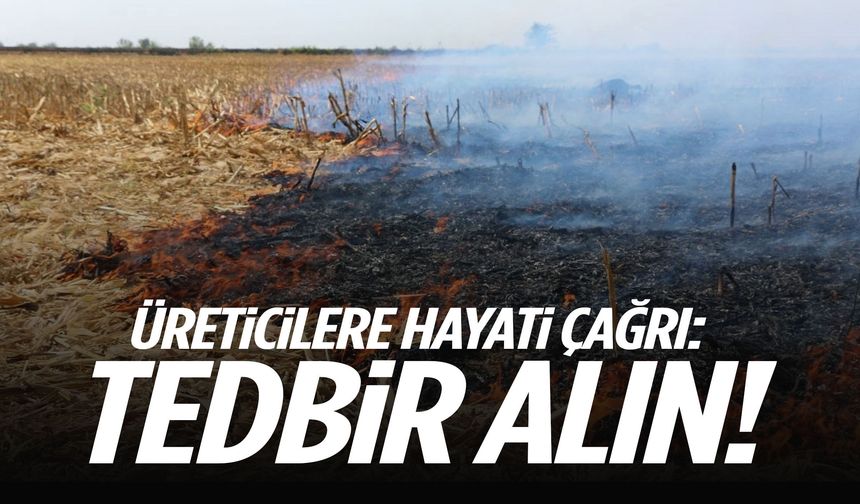 Salihli’de çiftçilere hayati çağrı: Tedbir alın!