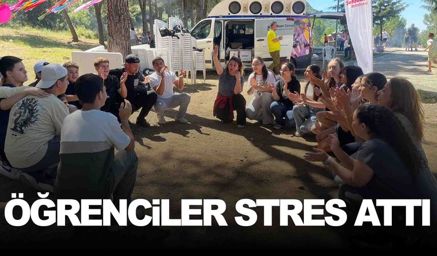 Şehzadeler’in gençleri LGS stresini Hamalın Kırı’nda attı