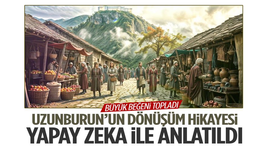 Uzunburun’un dönüşüm hikayesi yapay zeka ile anlatıldı