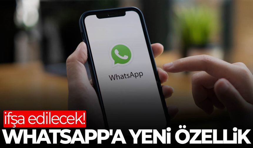 WhatsApp'a yeni özellik... İfşa edilecek!