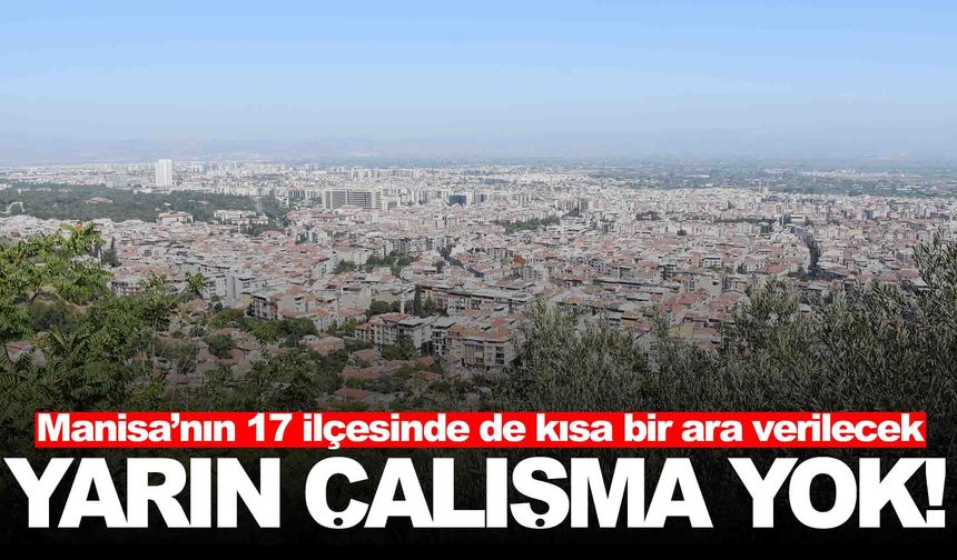 Yetkili firmadan çalışmalara ara... İşte nedeni!