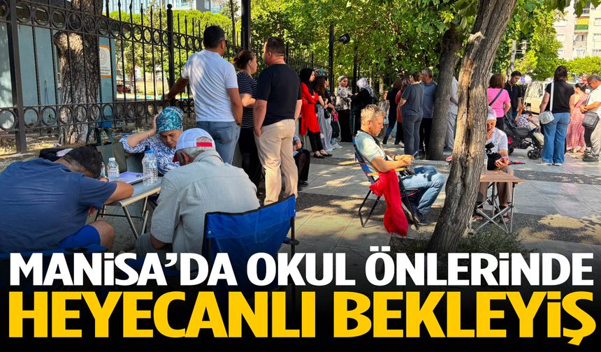 Manisa’da YKS maratonu sürüyor… İkinci oturum başladı