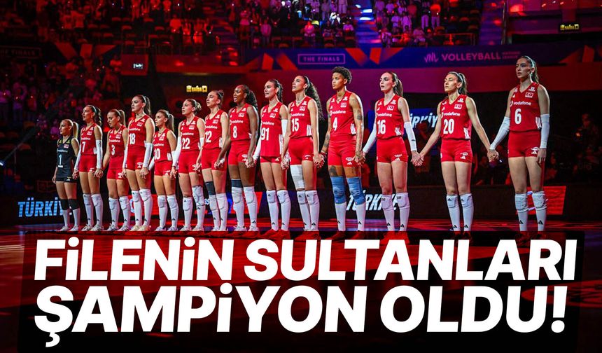 Filenin Sultanları Milletler Ligi'nde şampiyon oldu!