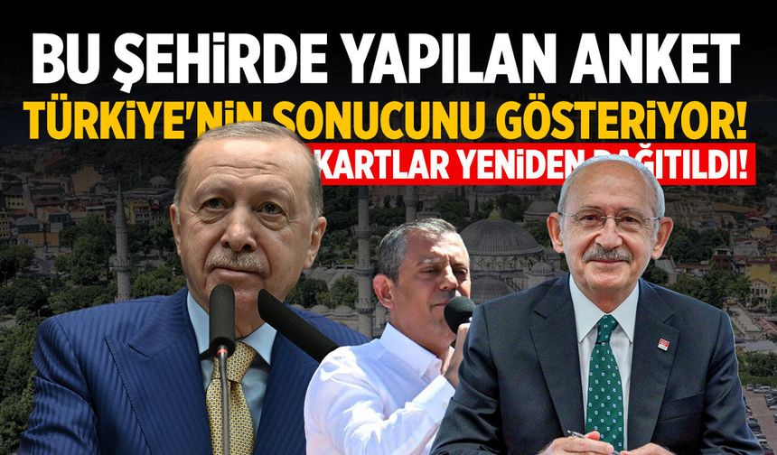 Bu şehri kazanan Türkiye'yi kazanır! Anket belli oldu...
