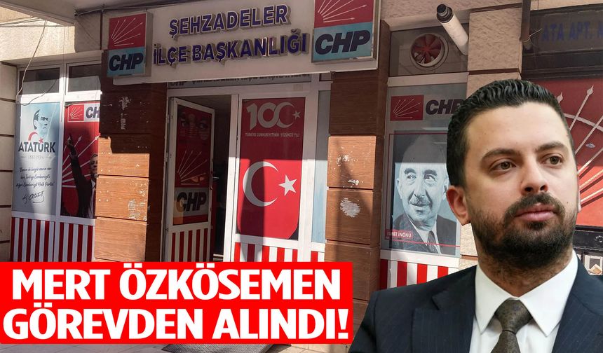 Mert Özkösemen görevden alındı!