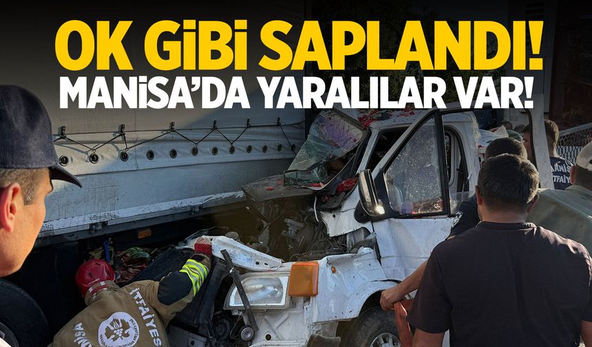 Kamyon kağıt gibi ezildi... Yaralılar var!
