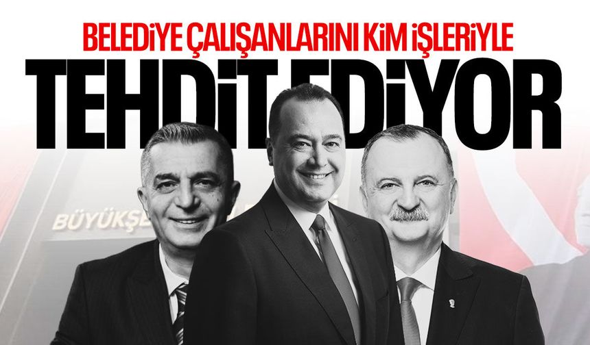 Manisa'da belediye çalışanlarını kim işiyle tehdit ediyor?