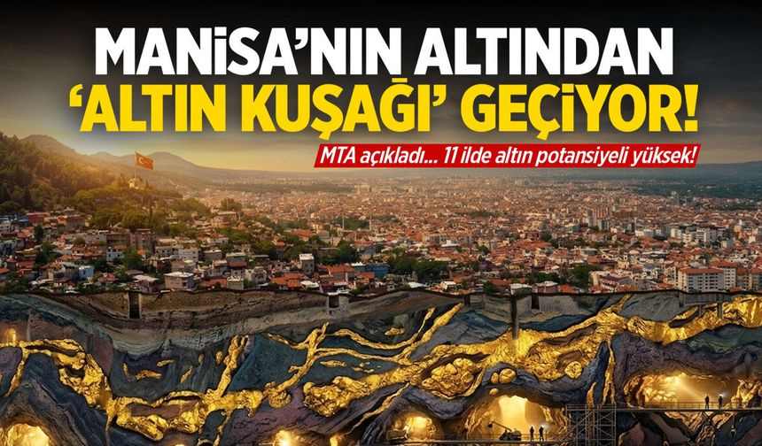 Manisa’nın altından ‘altın kuşağı’ geçiyor!