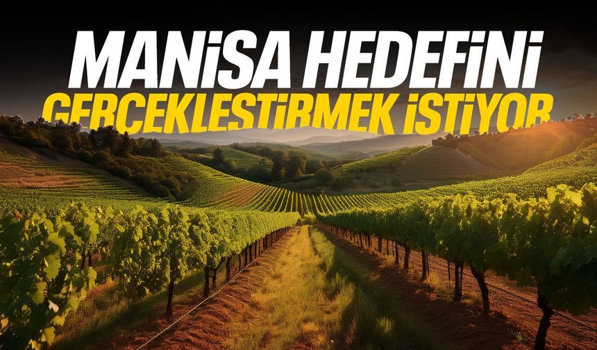 Manisa'nın hedefi büyük... Hazırlıklar başladı!