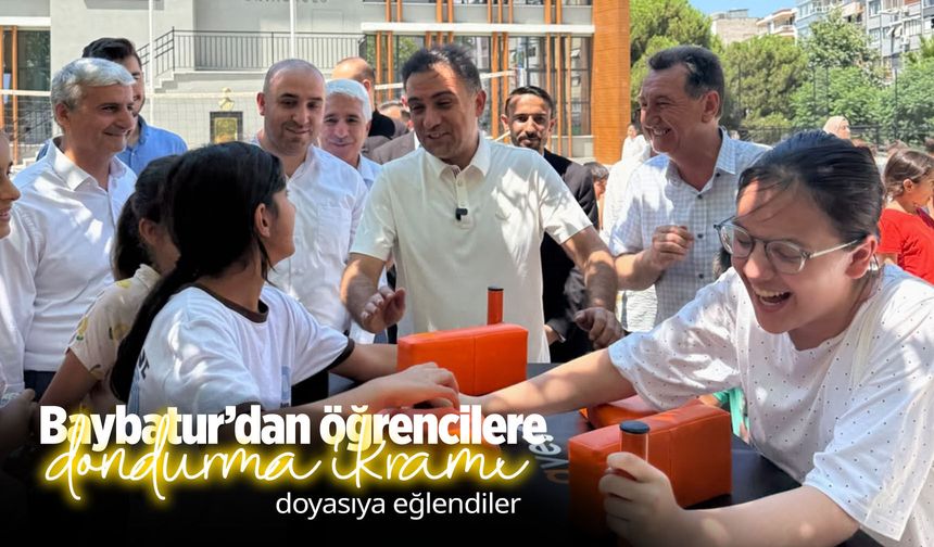 Murat Baybatur yaz okulu öğrencilerini yalnız bırakmadı